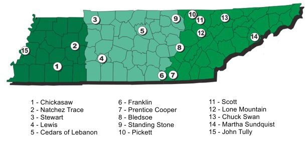 AgForSForestmap