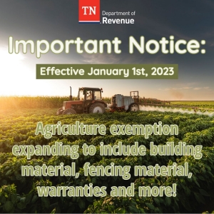 Ag Tax Exemptions Ag Tax Exemptions