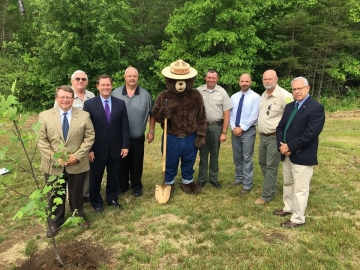 Crossville Work Center Tree Planting Crossville Work Center Tree Planting