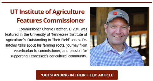 Commissioner Charlie Hatcher Alumni Spotlight