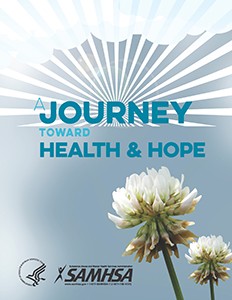 Image of cover of booklet called "A Journey Toward Health & Hope."