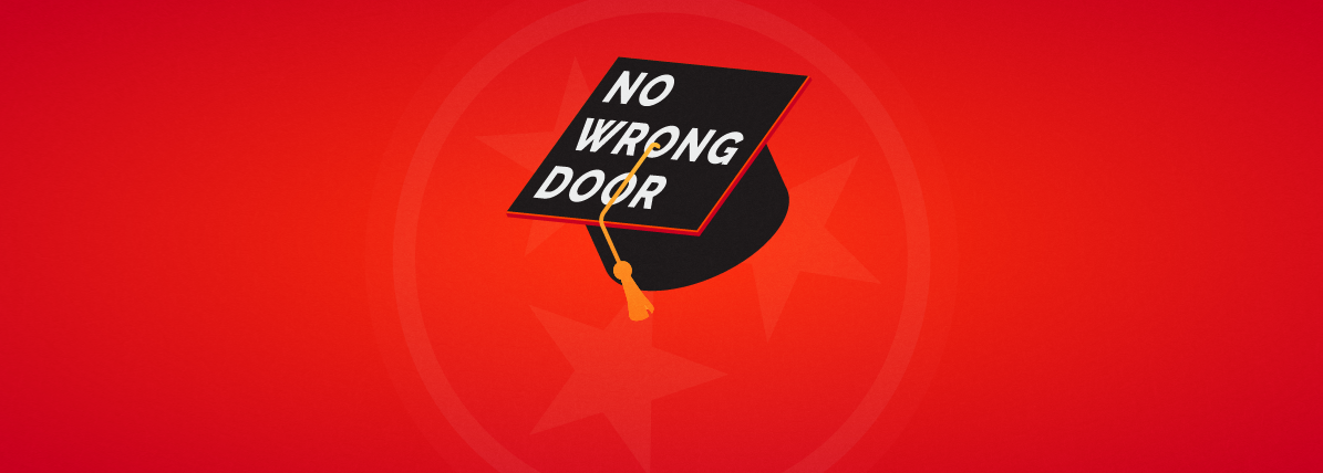 Episode Page of No Wrong Door: The Podcast of the Tennessee Adult Education Division