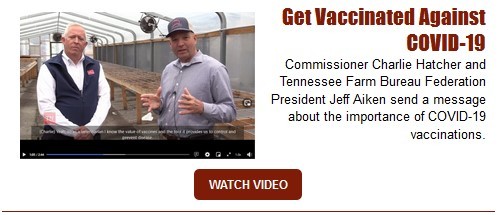 Commissioner Hatcher and Tennessee Farm Bureau Jeff Aiken