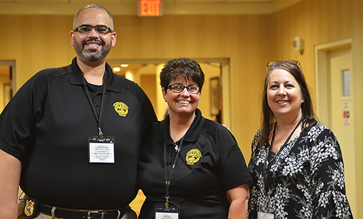 E-Content Manager of Training Christopher Allen, Chief DFM Tonya West Stacey and ASA4 Shari Scott E-Content Manager of Training Christopher Allen, Chief DFM Tonya West Stacey and ASA4 Shari Scott