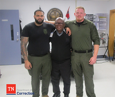Photo (L to R): Ruben Estevez, Emeka Oguoma & Tyler Briggs Photo (L to R): Ruben Estevez, Emeka Oguoma & Tyler Briggs