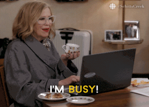 Too busy to eat healthy.