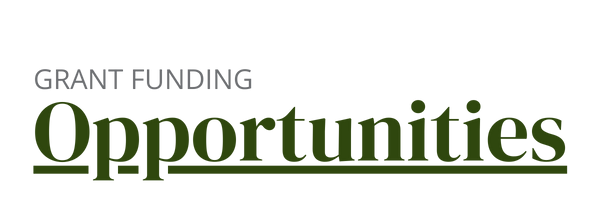Grant Funding Opportunities Grant Funding Opportunities