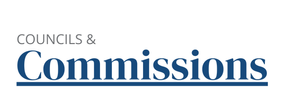 Councils & Commissions Councils & Commissions
