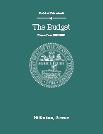 The Budget, Fiscal Year 2008-2009