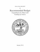 2014-2015 Budget Document, Expenditures by Object and Revenues by Source