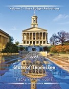 2014-2015 Budget Document, Volume II, Base Budget Reductions