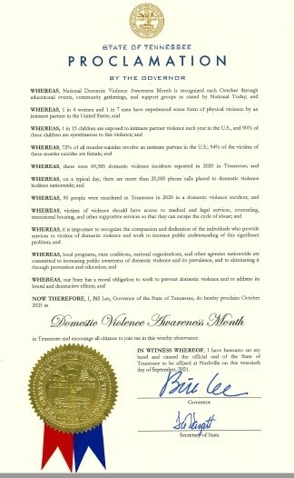 DVAMproclamation