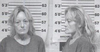 woman booking photo woman booking photo