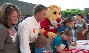 Haslam's with kids
