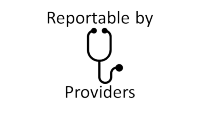 Reportable by Providers 