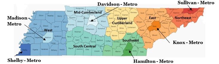 Regional-Metro Map