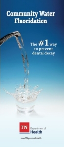 Community Water Fluoridation flyer