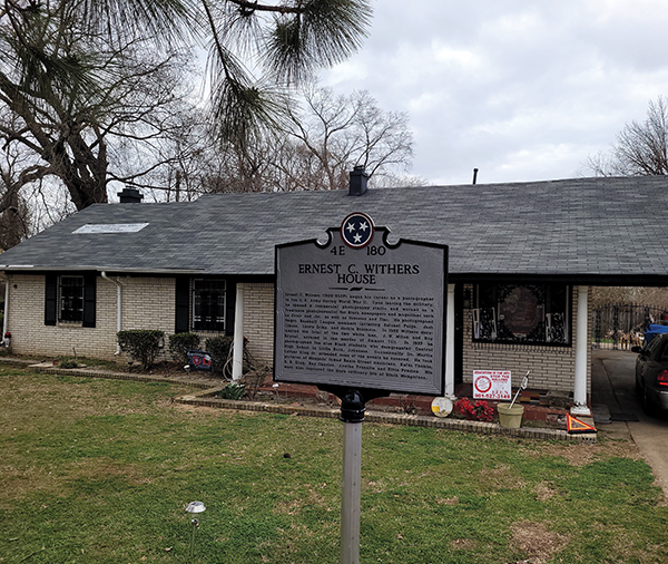 Ernest C. Withers House Ernest C. Withers House