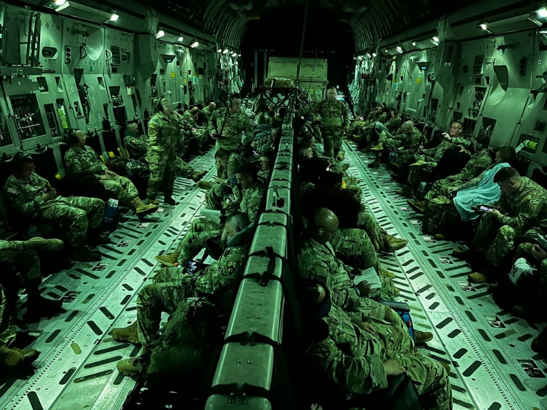 Soldiers and Airmen from the Tennessee National Guard fly to Bulgaria to kick off Thracian Sentry 2023.