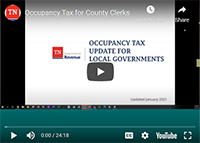 Occupancy Tax for Short-Term Rental Unit Marketplaces