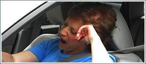 Yawning Driver