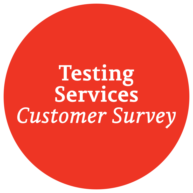 TestingServicesSurvey TestingServicesSurvey