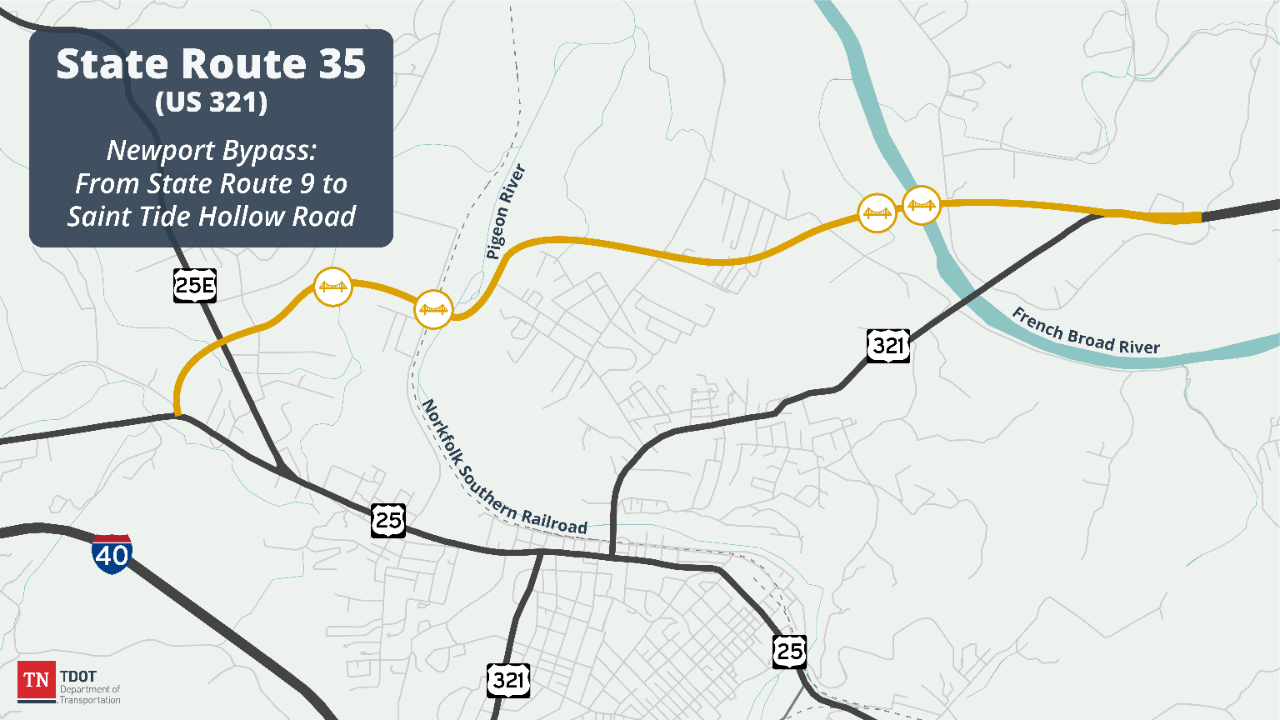 Cocke SR 35 (Newport Bypass)