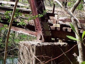 Bridge erosion