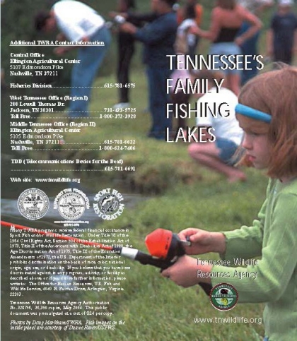 Tennessee's Family Fishing Lakes Brochure