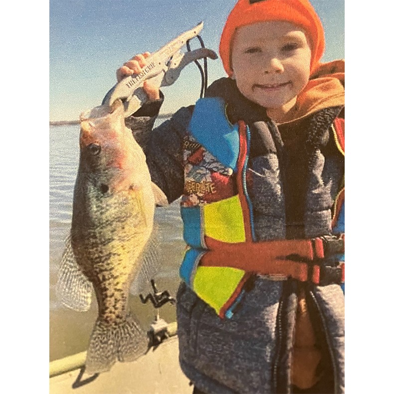 Ethan Cavin, 14.25” White Crappie - Percy Priest Reservoir