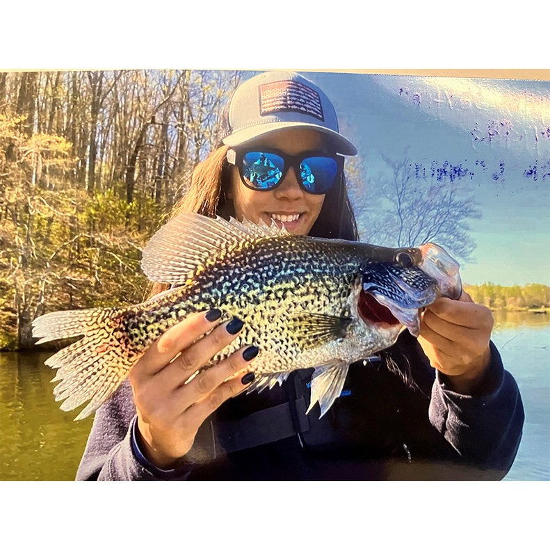 Ashlynn Baxter, 14.25” Black Crappie - Laurel Hill Lake