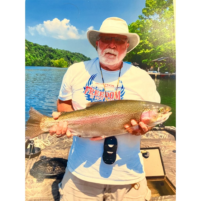 Rick Dempsey, 28” Rainbow Trout - Ft Patrick Henry Reservoir