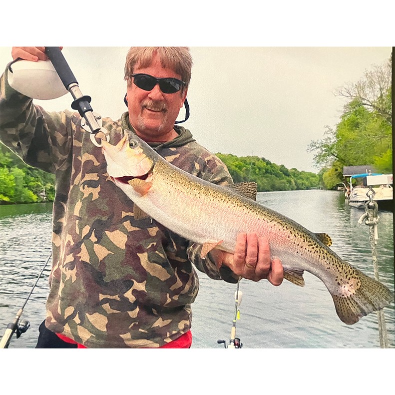 Scott Guthrie, 27” Rainbow Trout - Ft. Patrick Henry Reservoir