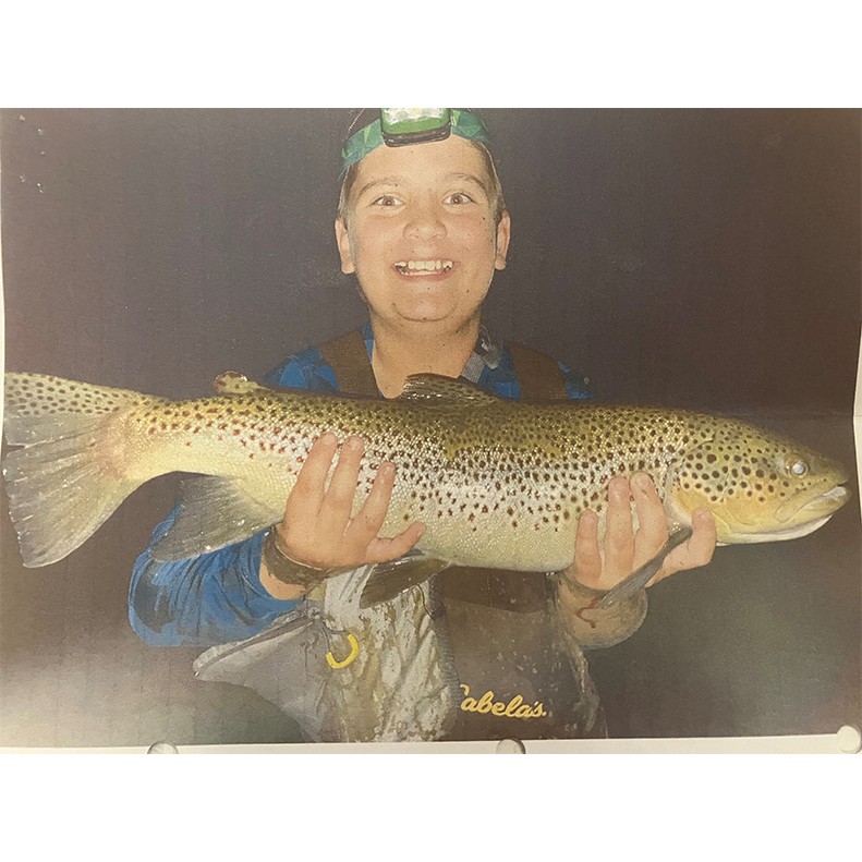 Logan Vance, 26” Brown Trout - South Holston River Logan Vance, 26” Brown Trout - South Holston River