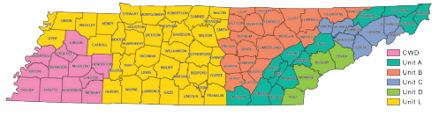 Stay Connected to the TWRA TN Deer Unit Map