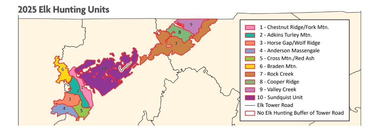 2025 Elk Hunting Units