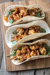 BBQ Cauliflower Bites