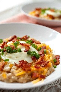 Bacon Cheddar Savory Oatmeal Bacon Cheddar Savory Oatmeal