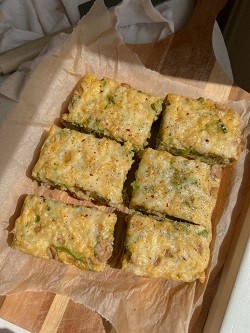 High Protein Broccoli Breakfast Bars High Protein Broccoli Breakfast Bars