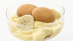 bowl of banana pudding