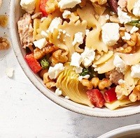 Mediterranean Pasta Salad for One