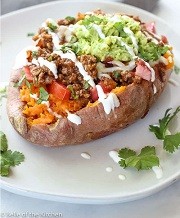 Taco Stuffed Sweet Potatoes Taco Stuffed Sweet Potatoes