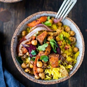 Turmeric Rice Bowl Turmeric Rice Bowl