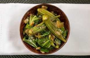 Okra and Greens