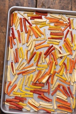 Roasted Parsnips and Carrots