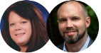 Laura Roberts and David Price