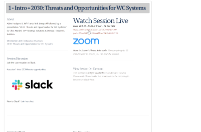 Click Image to Watch Example Screenshot showing where the Slack channel link is located